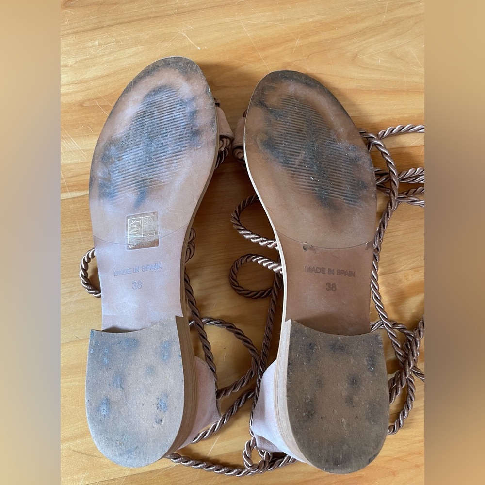 Elysess Strappy Rope Gladiator Sandals from Anthropologie - Picture 15 of 15